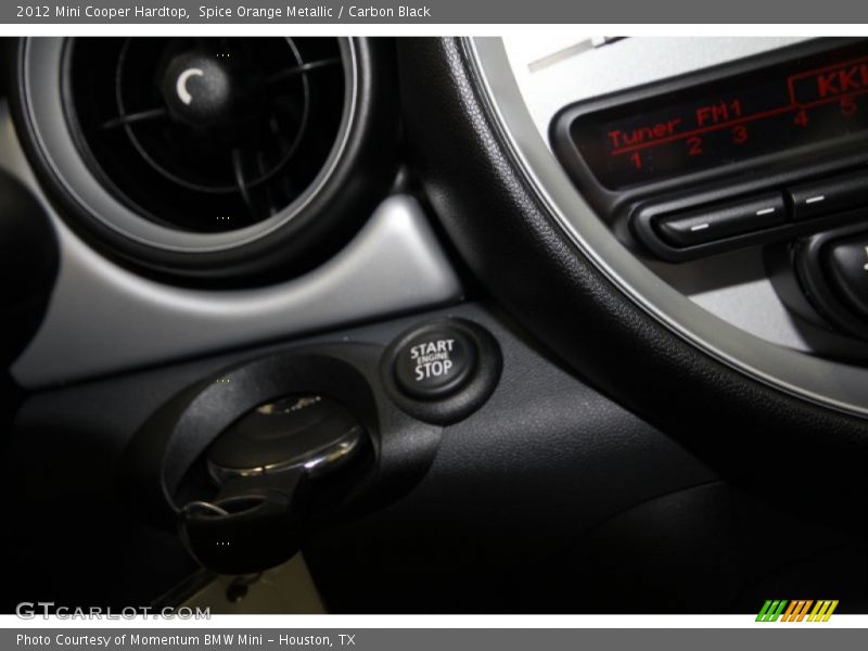 Spice Orange Metallic / Carbon Black 2012 Mini Cooper Hardtop