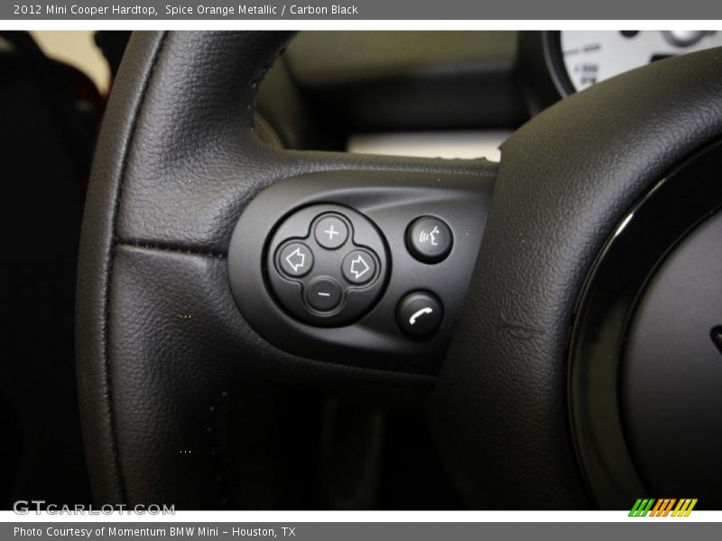 Spice Orange Metallic / Carbon Black 2012 Mini Cooper Hardtop