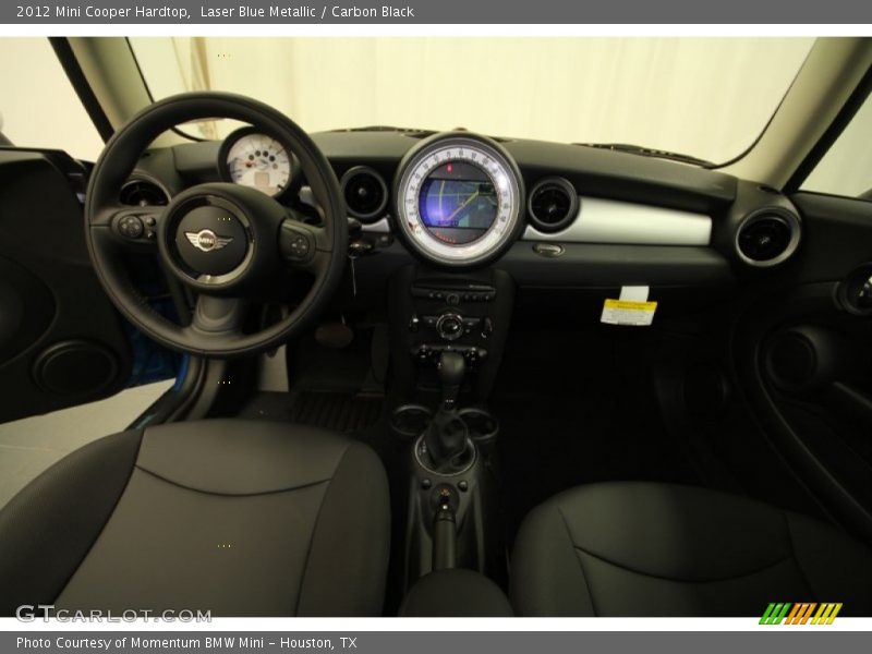 Laser Blue Metallic / Carbon Black 2012 Mini Cooper Hardtop