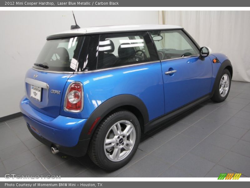 Laser Blue Metallic / Carbon Black 2012 Mini Cooper Hardtop