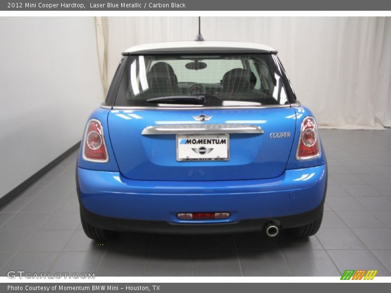 Laser Blue Metallic / Carbon Black 2012 Mini Cooper Hardtop