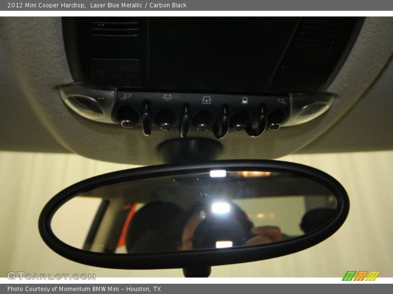 Laser Blue Metallic / Carbon Black 2012 Mini Cooper Hardtop