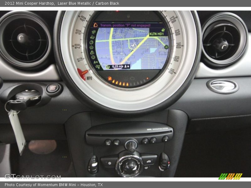 Laser Blue Metallic / Carbon Black 2012 Mini Cooper Hardtop