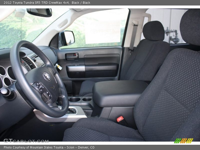 Black / Black 2012 Toyota Tundra SR5 TRD CrewMax 4x4