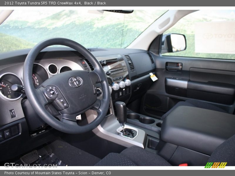 Black / Black 2012 Toyota Tundra SR5 TRD CrewMax 4x4