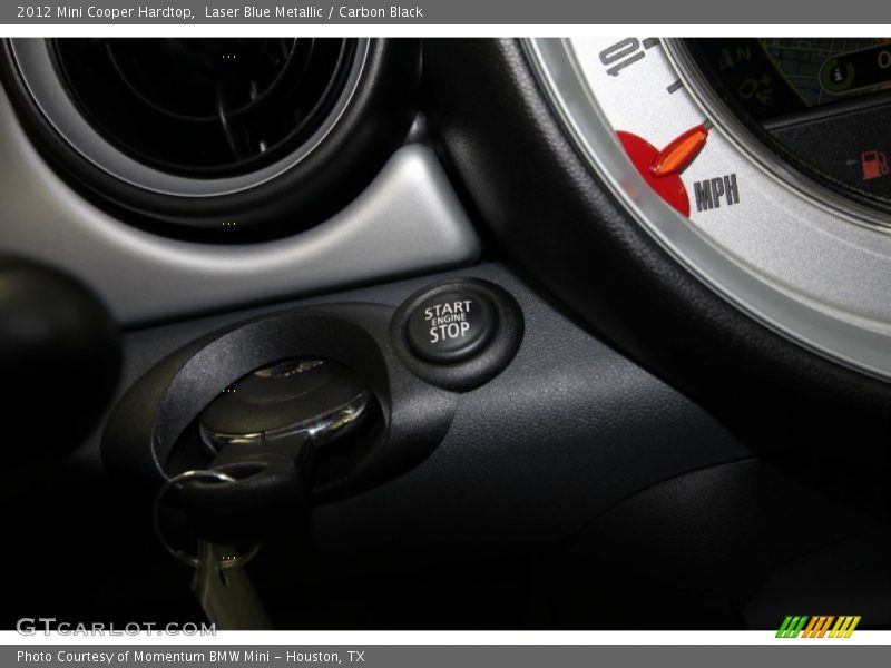 Laser Blue Metallic / Carbon Black 2012 Mini Cooper Hardtop