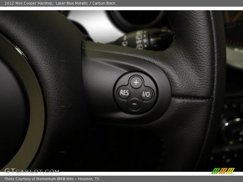 Laser Blue Metallic / Carbon Black 2012 Mini Cooper Hardtop