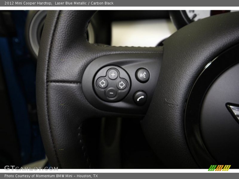 Laser Blue Metallic / Carbon Black 2012 Mini Cooper Hardtop