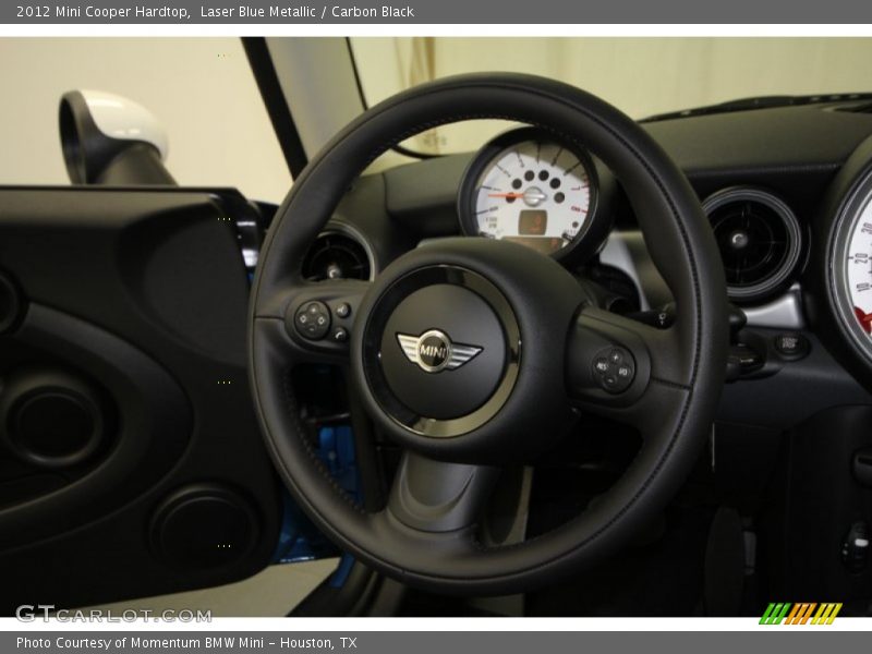 Laser Blue Metallic / Carbon Black 2012 Mini Cooper Hardtop