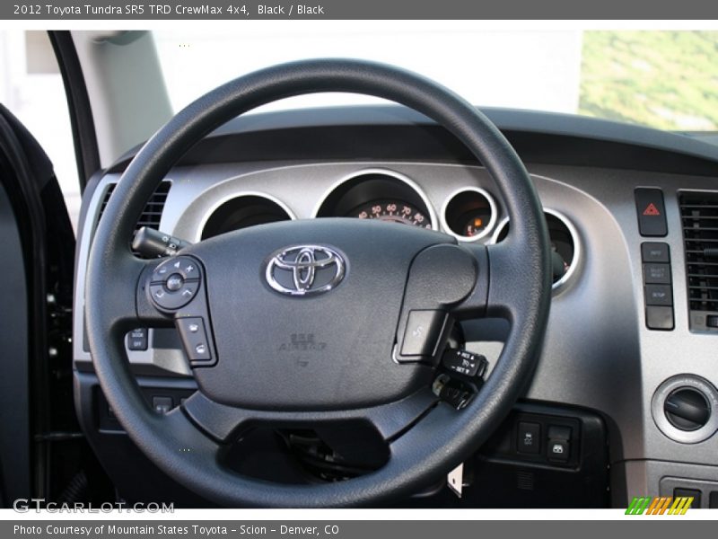 Black / Black 2012 Toyota Tundra SR5 TRD CrewMax 4x4