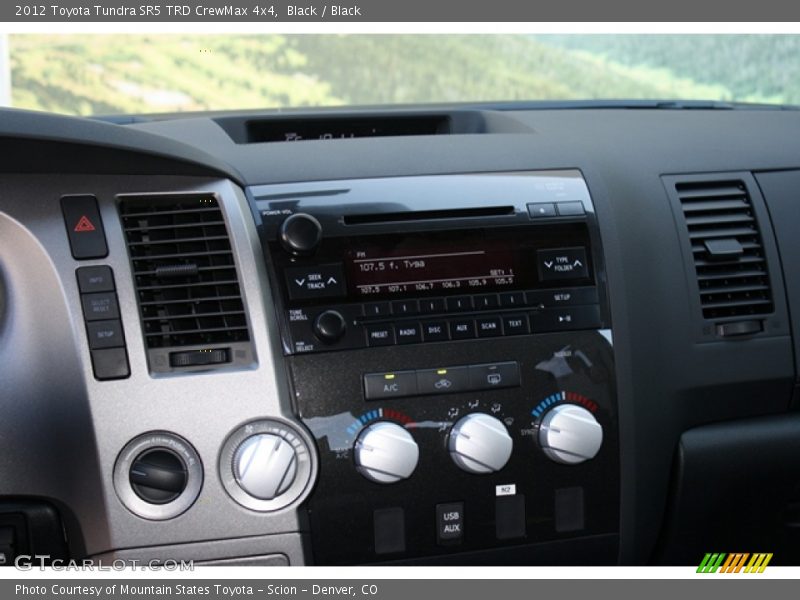 Black / Black 2012 Toyota Tundra SR5 TRD CrewMax 4x4