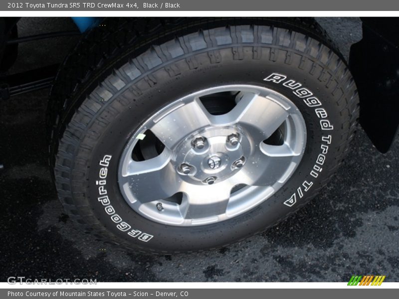 Black / Black 2012 Toyota Tundra SR5 TRD CrewMax 4x4