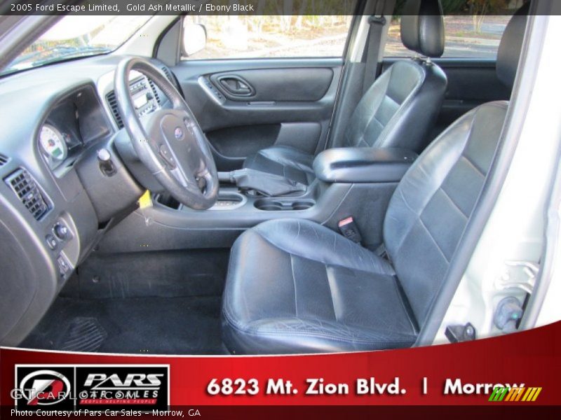 Gold Ash Metallic / Ebony Black 2005 Ford Escape Limited