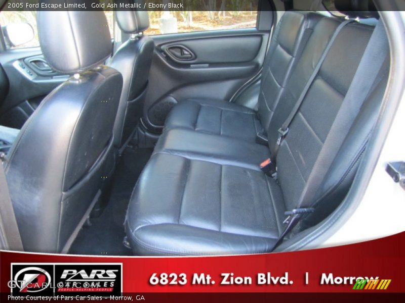 Gold Ash Metallic / Ebony Black 2005 Ford Escape Limited