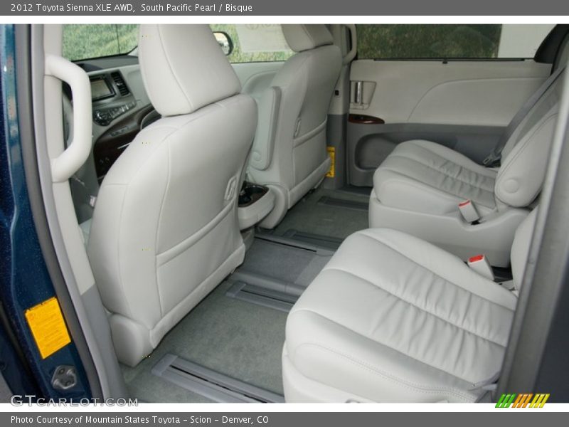 South Pacific Pearl / Bisque 2012 Toyota Sienna XLE AWD