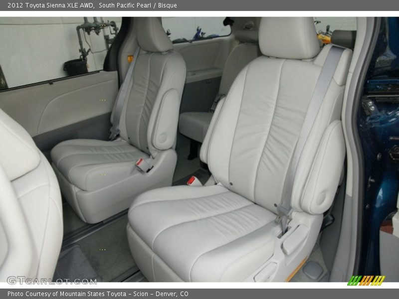 South Pacific Pearl / Bisque 2012 Toyota Sienna XLE AWD