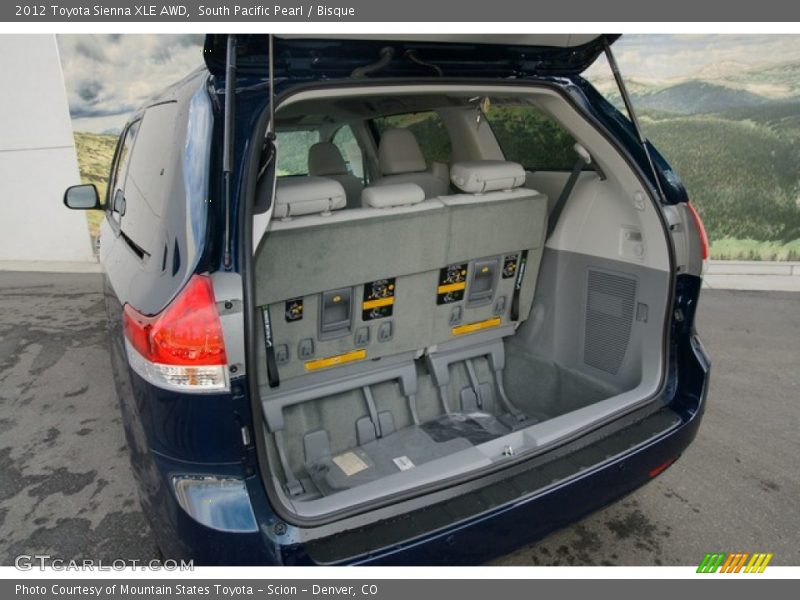 South Pacific Pearl / Bisque 2012 Toyota Sienna XLE AWD