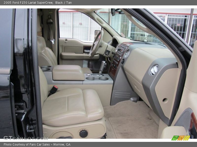  2005 F150 Lariat SuperCrew Tan Interior