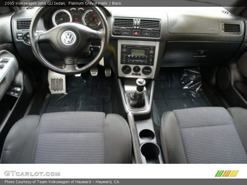 Platinum Grey Metallic / Black 2005 Volkswagen Jetta GLI Sedan