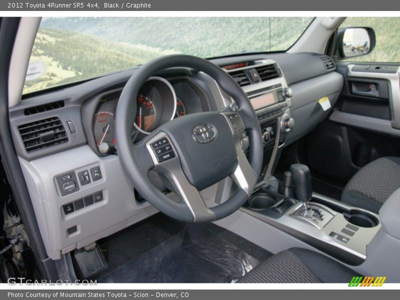 Black / Graphite 2012 Toyota 4Runner SR5 4x4