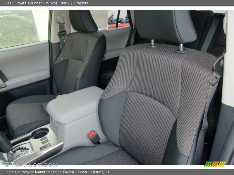 Black / Graphite 2012 Toyota 4Runner SR5 4x4