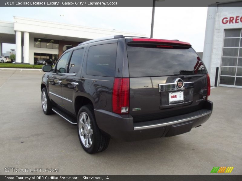 Galaxy Gray / Cashmere/Cocoa 2010 Cadillac Escalade Luxury