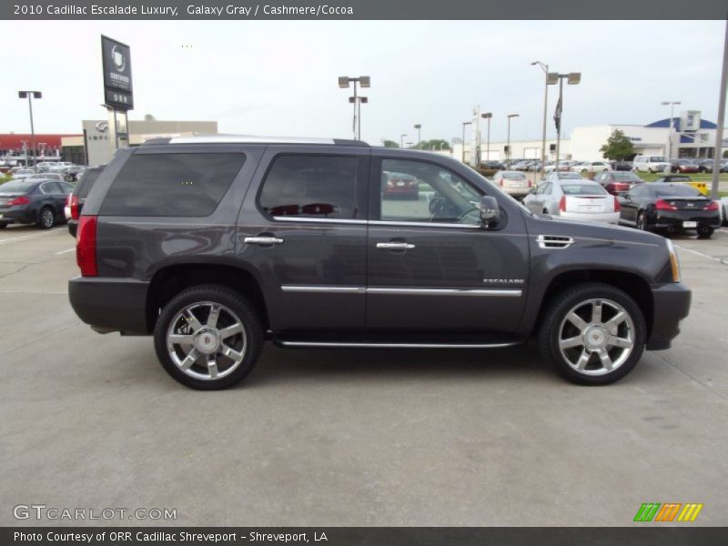 Galaxy Gray / Cashmere/Cocoa 2010 Cadillac Escalade Luxury