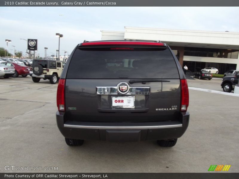 Galaxy Gray / Cashmere/Cocoa 2010 Cadillac Escalade Luxury