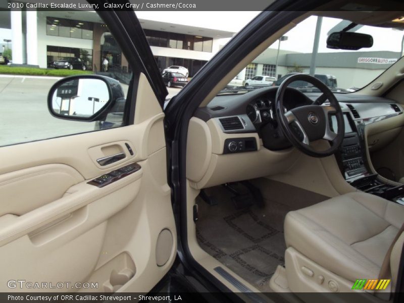 Galaxy Gray / Cashmere/Cocoa 2010 Cadillac Escalade Luxury