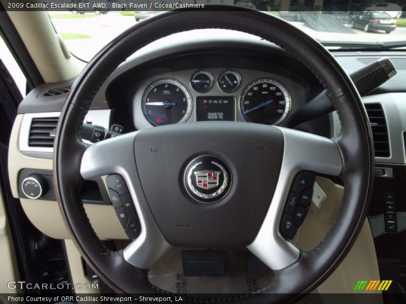  2009 Escalade EXT AWD Steering Wheel