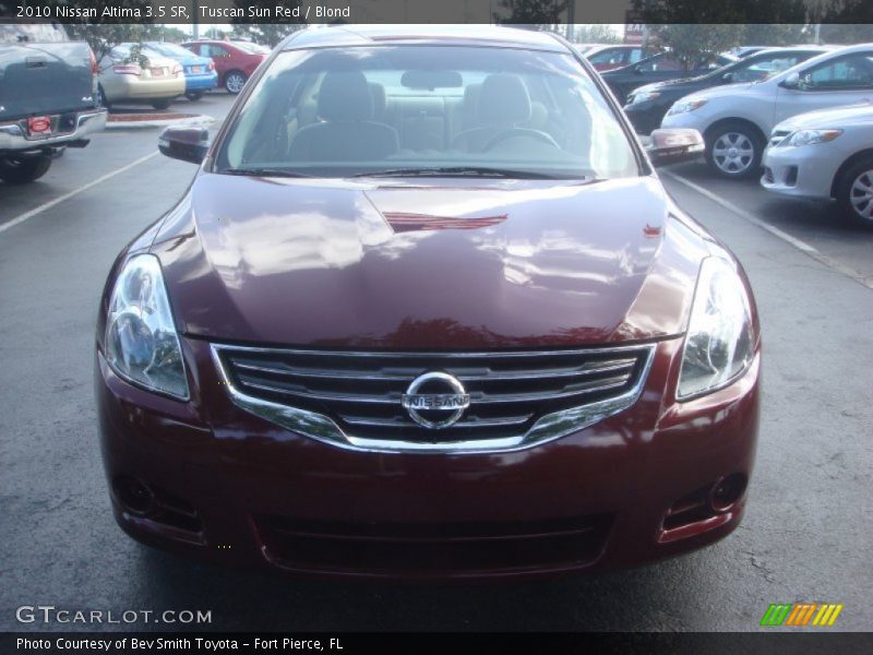 Tuscan Sun Red / Blond 2010 Nissan Altima 3.5 SR