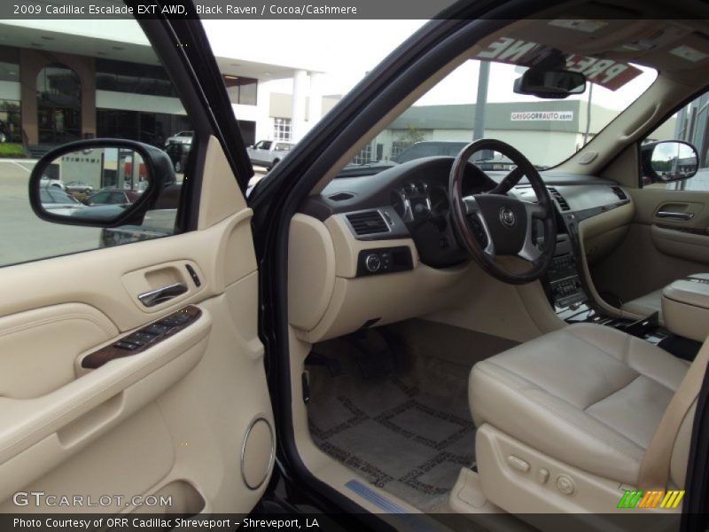  2009 Escalade EXT AWD Cocoa/Cashmere Interior