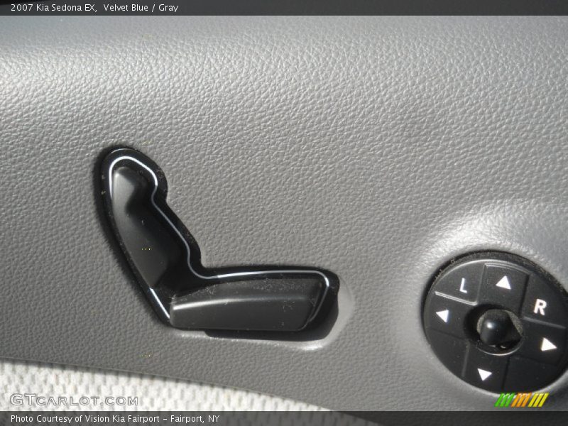 Velvet Blue / Gray 2007 Kia Sedona EX