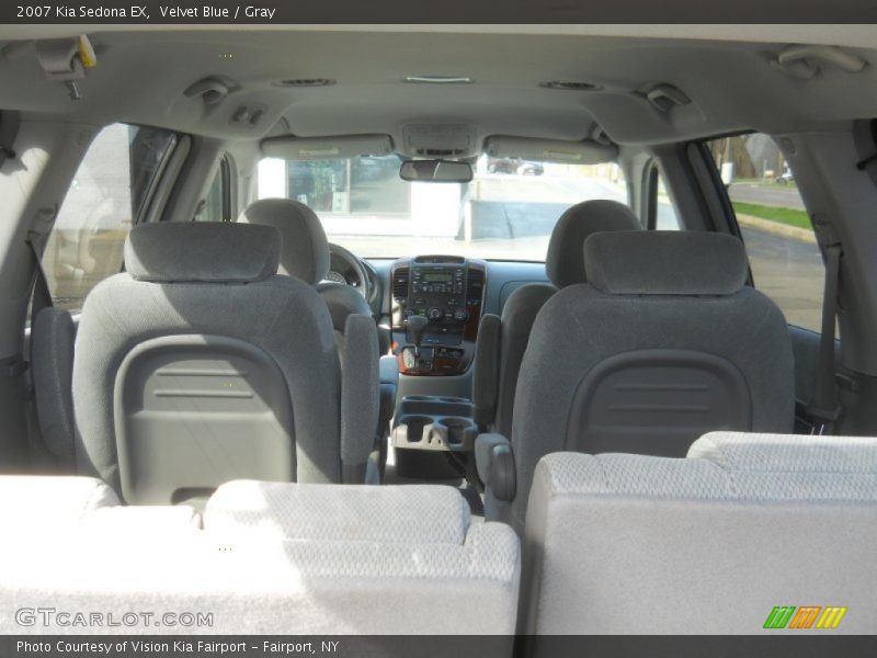 Velvet Blue / Gray 2007 Kia Sedona EX