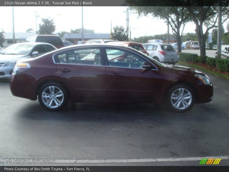 Tuscan Sun Red / Blond 2010 Nissan Altima 3.5 SR