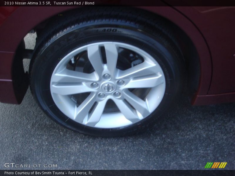 Tuscan Sun Red / Blond 2010 Nissan Altima 3.5 SR