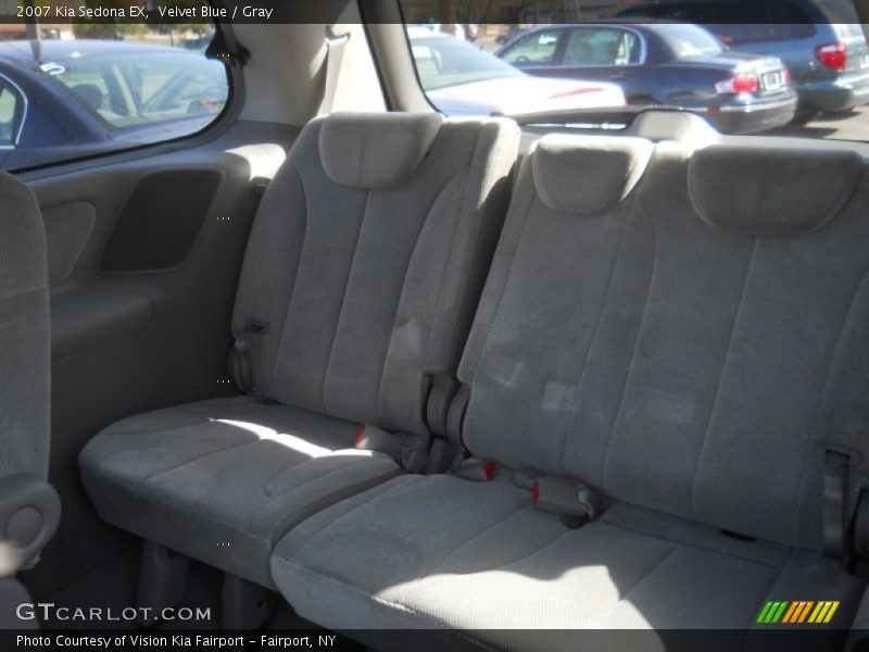 Velvet Blue / Gray 2007 Kia Sedona EX