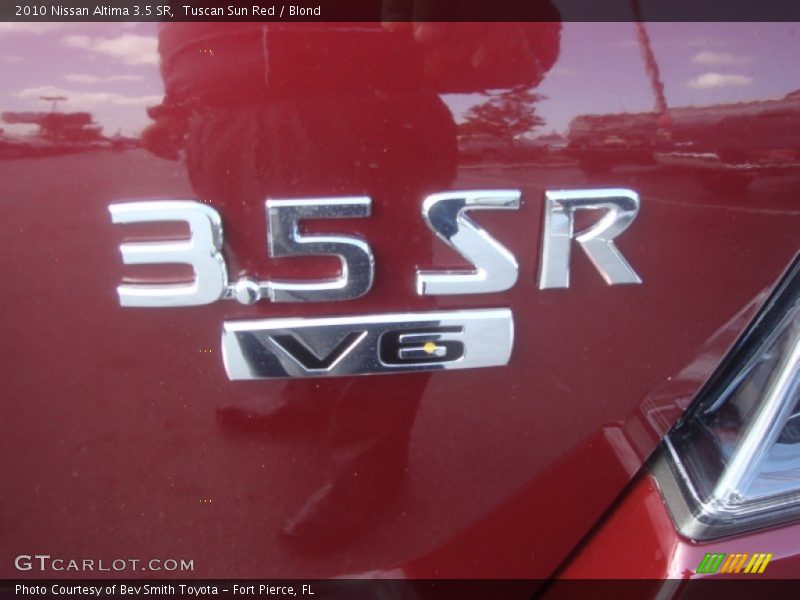 Tuscan Sun Red / Blond 2010 Nissan Altima 3.5 SR