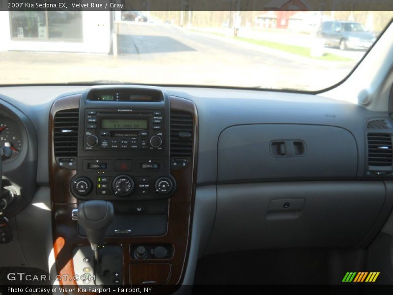 Velvet Blue / Gray 2007 Kia Sedona EX