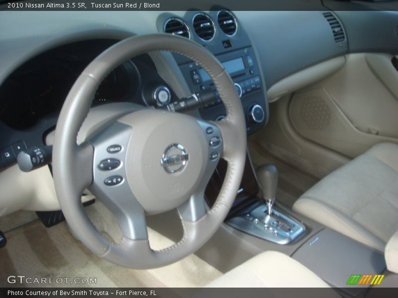 Tuscan Sun Red / Blond 2010 Nissan Altima 3.5 SR