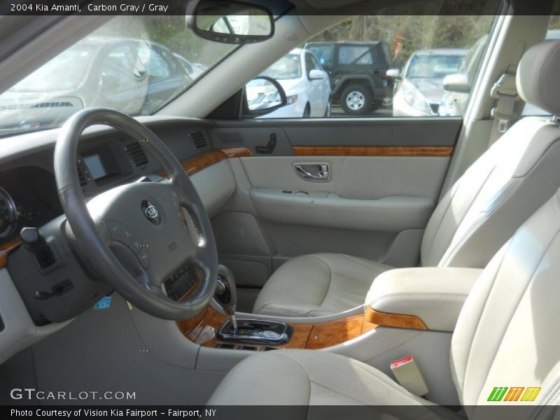 Carbon Gray / Gray 2004 Kia Amanti