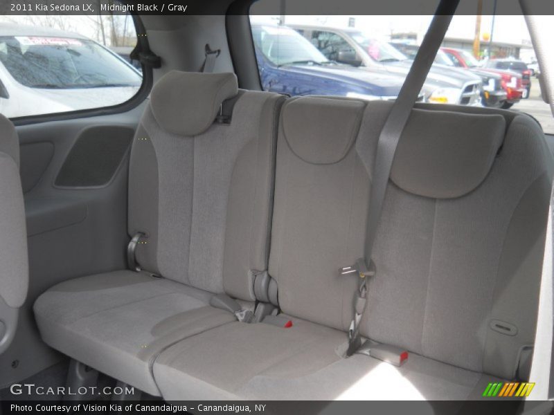 Midnight Black / Gray 2011 Kia Sedona LX