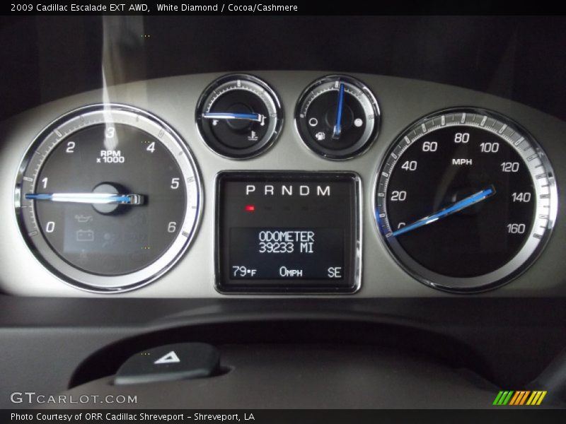 White Diamond / Cocoa/Cashmere 2009 Cadillac Escalade EXT AWD