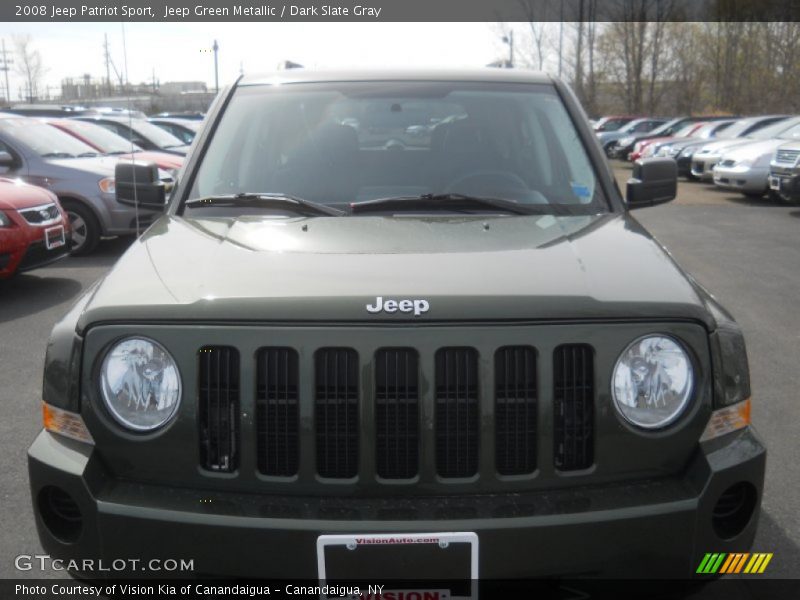 Jeep Green Metallic / Dark Slate Gray 2008 Jeep Patriot Sport