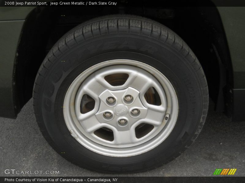 Jeep Green Metallic / Dark Slate Gray 2008 Jeep Patriot Sport