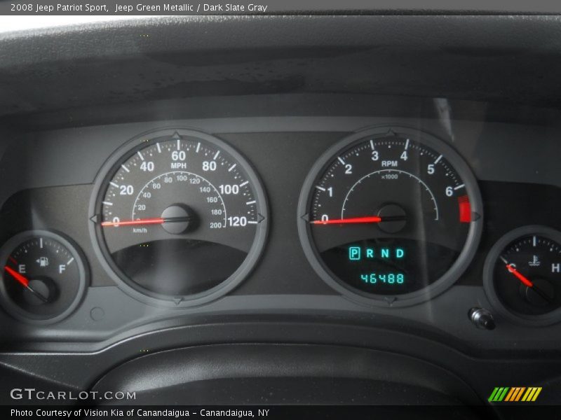 Jeep Green Metallic / Dark Slate Gray 2008 Jeep Patriot Sport