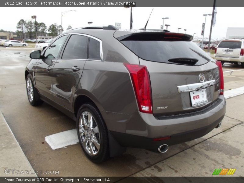 Mocha Steel Metallic / Shale/Brownstone 2012 Cadillac SRX Performance