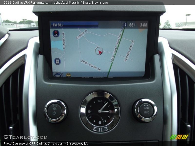 Navigation of 2012 SRX Performance