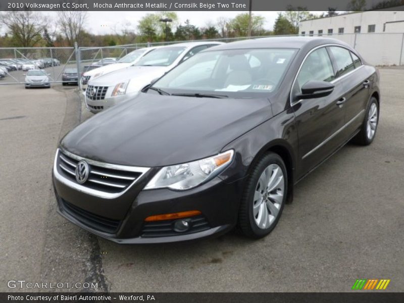 Mocha Anthracite Metallic / Cornsilk Beige Two Tone 2010 Volkswagen CC Sport