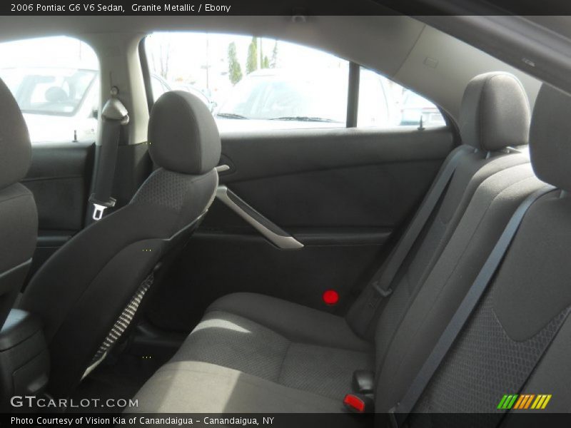Granite Metallic / Ebony 2006 Pontiac G6 V6 Sedan